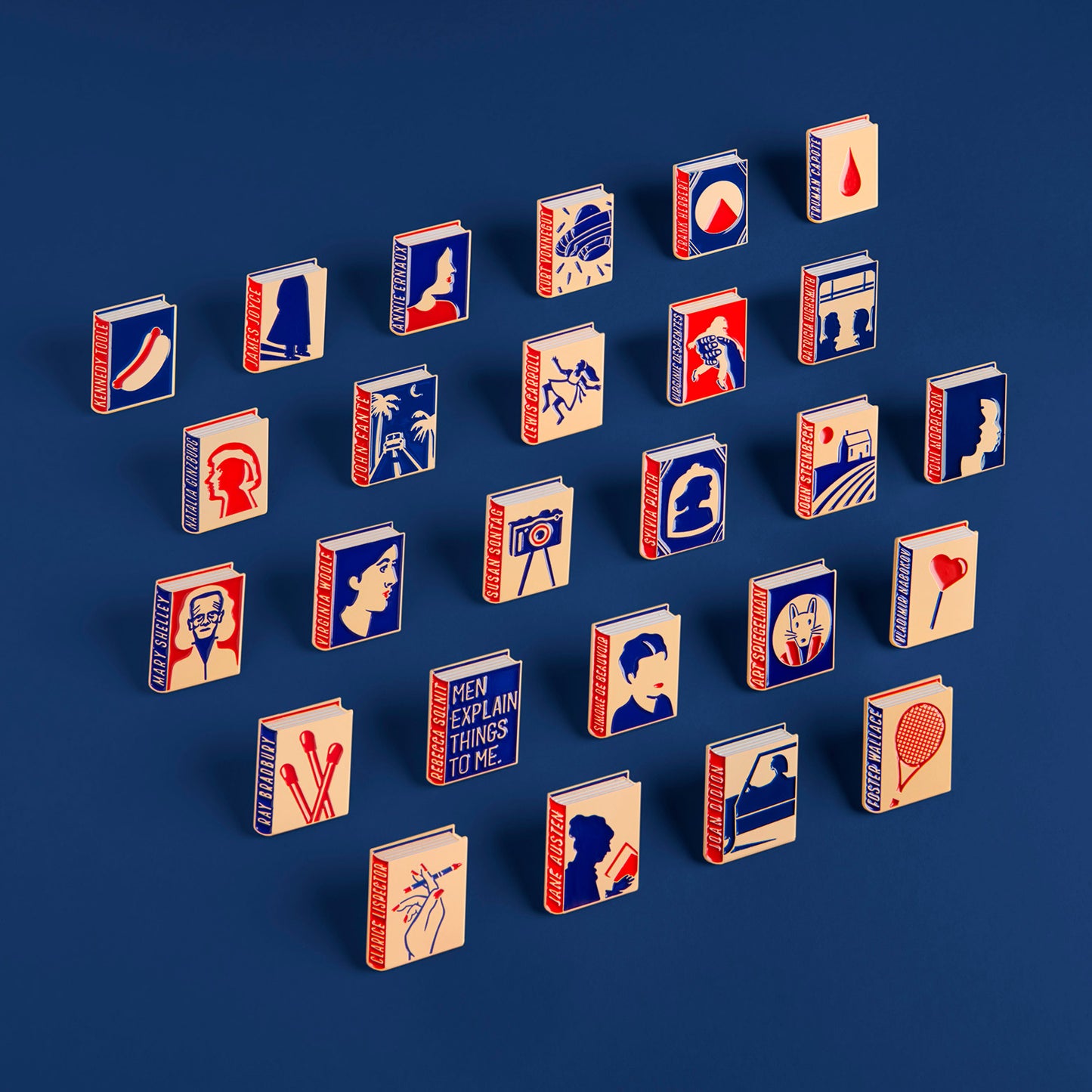 Ray Bradbury Book Pin