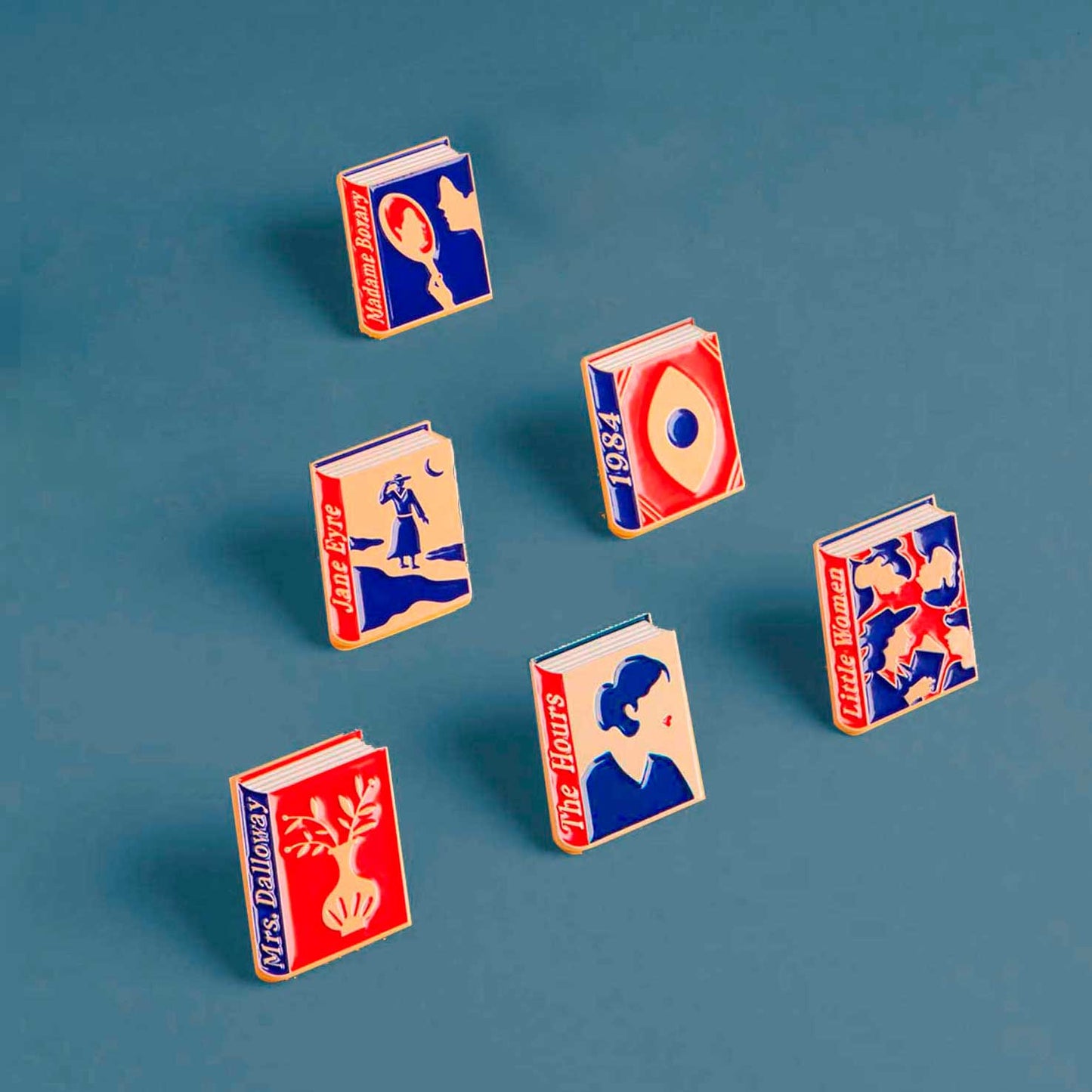 J. D. Salinger Book Pin