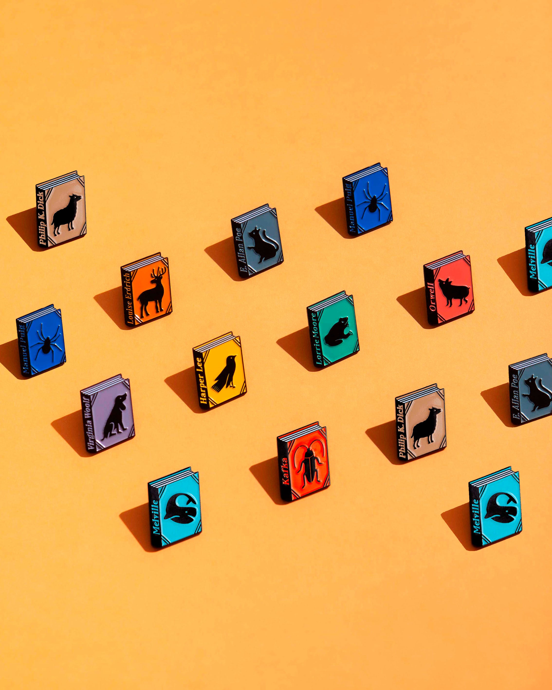 Animal Book Pin Collection