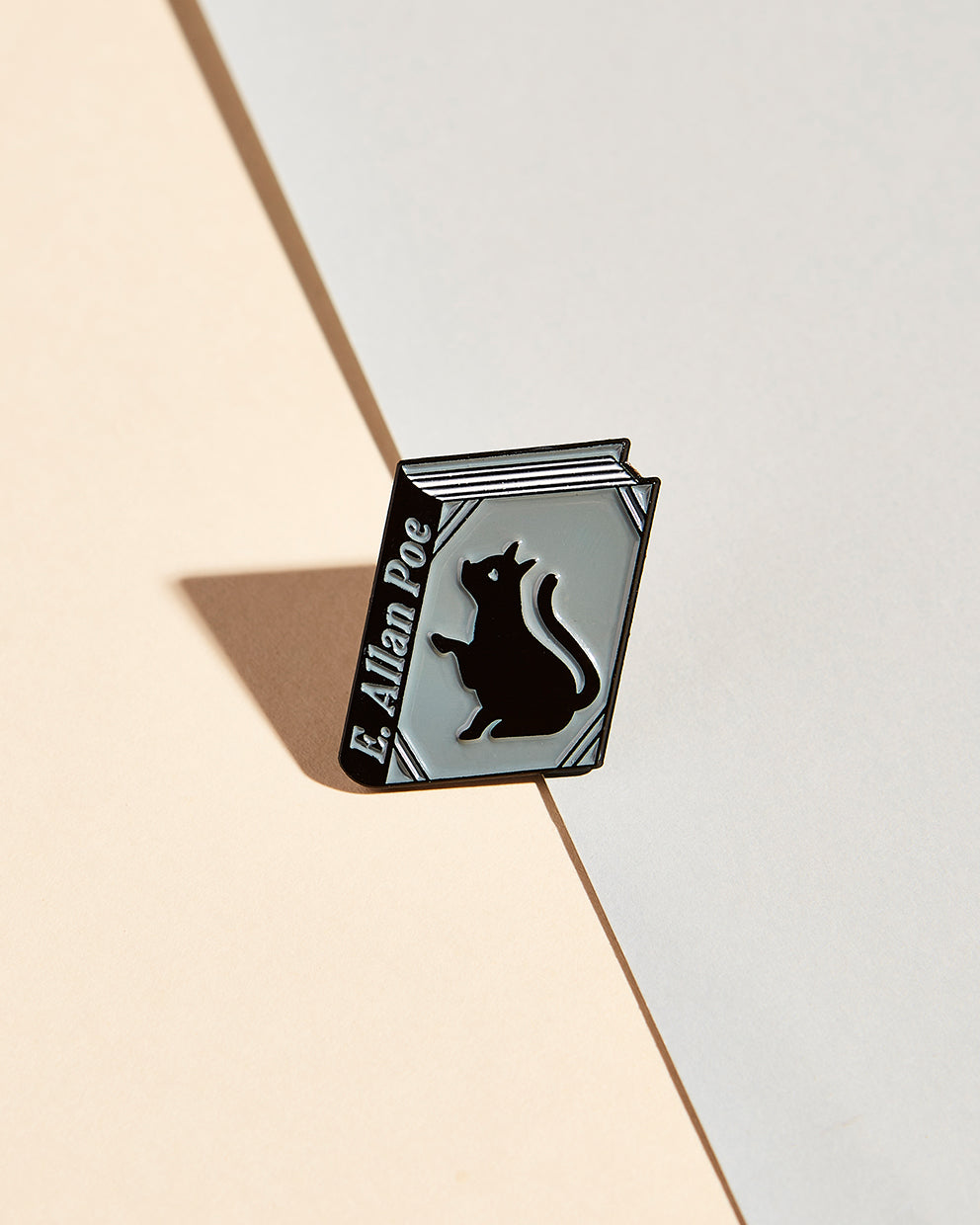 The Black Cat Book Pin by E. Allan Poe