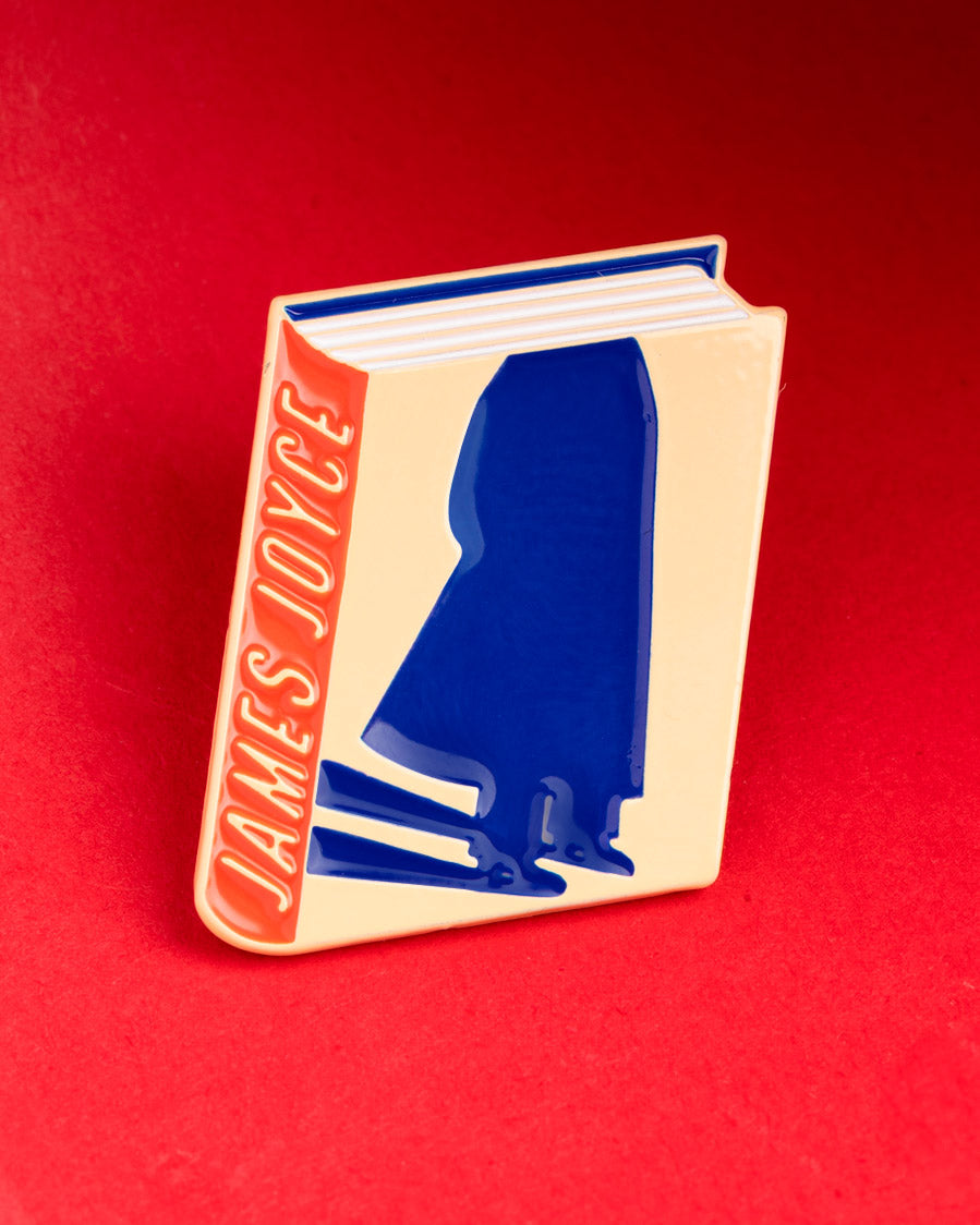 James Joyce Enamel Pin