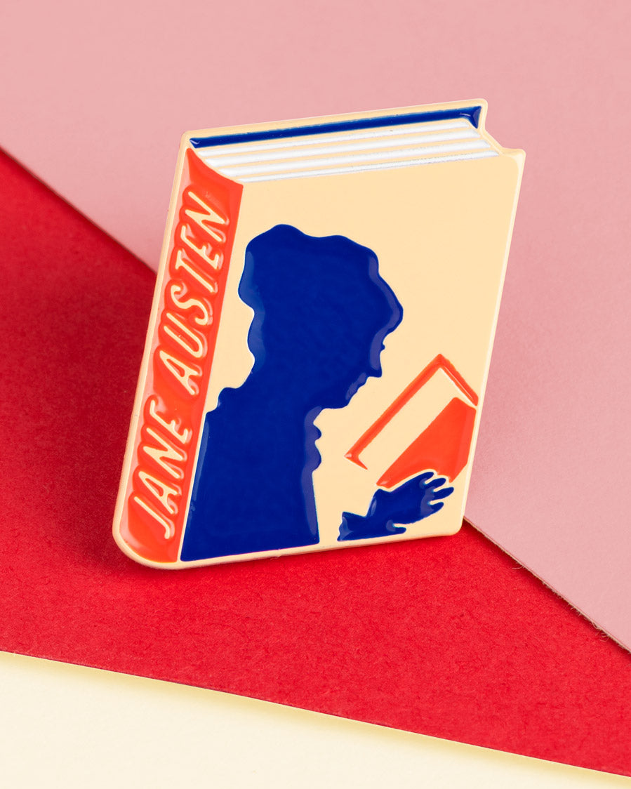 Jane Austen Enamel Pin