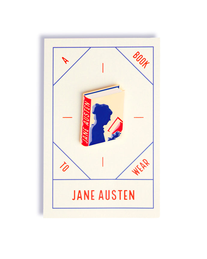 Jane Austen Enamel Pin