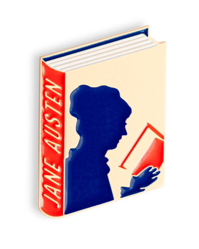 Jane Austen Enamel Pin