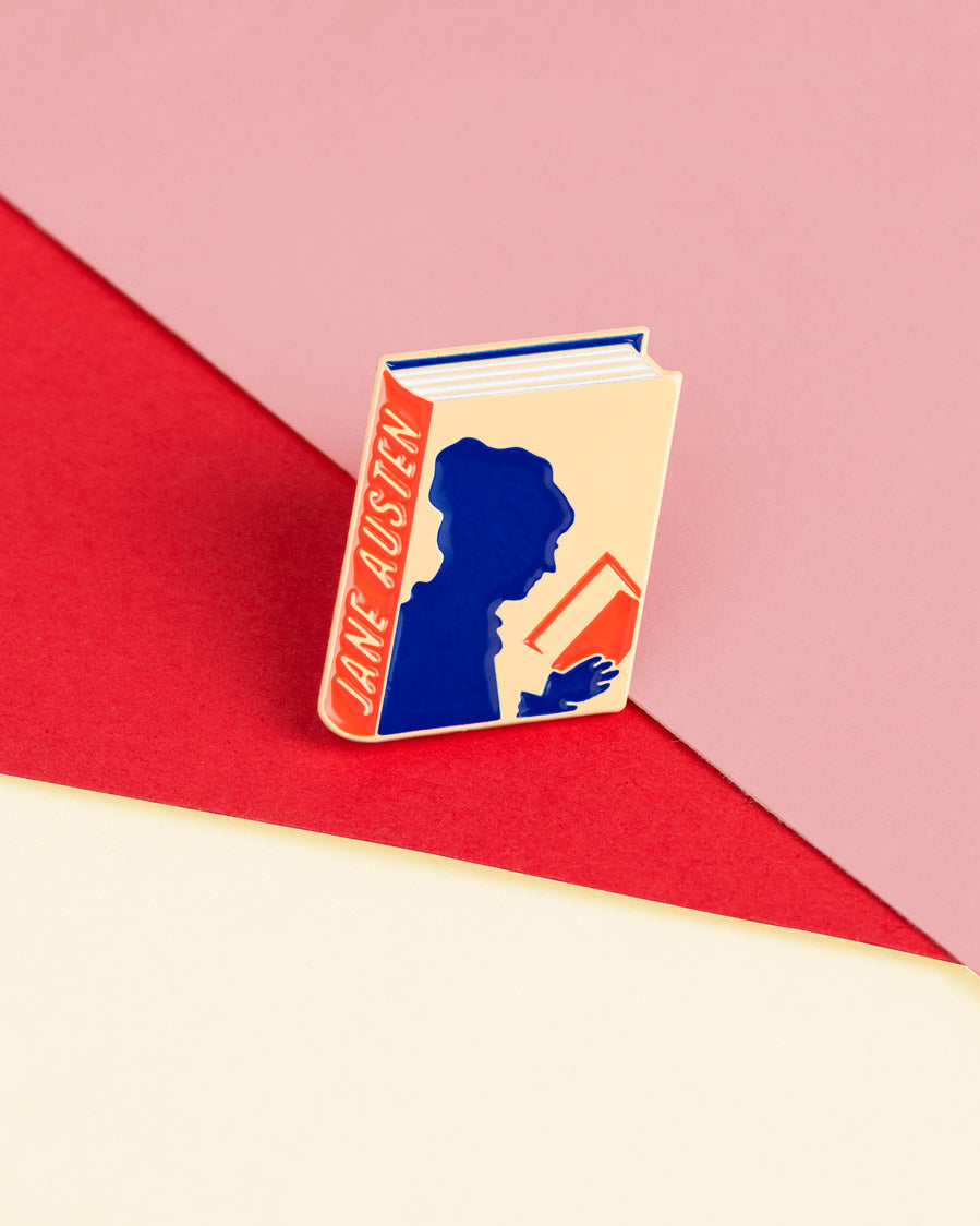 Jane Austen Enamel Pin