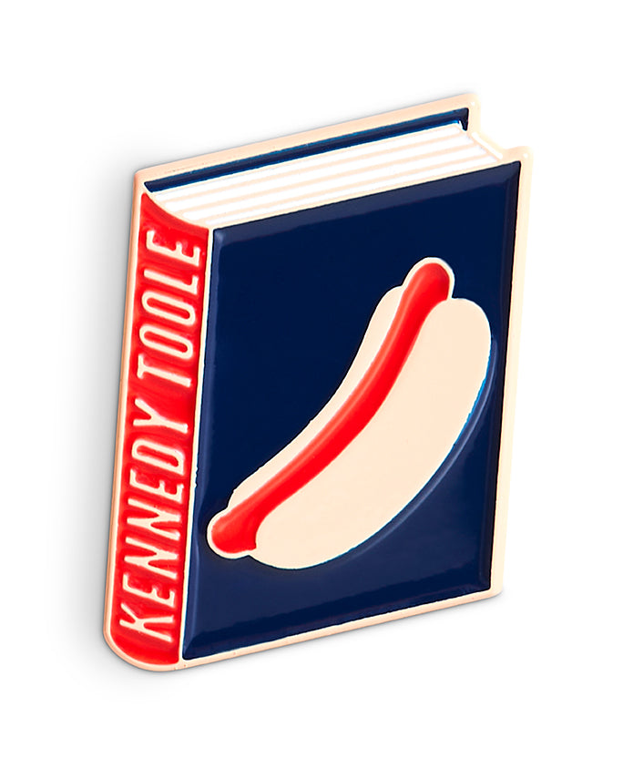 John Kennedy Toole Book Pin Collection, A confederacy of dunces Enamel Pin Books, Product Wholesale for Bookstores and Bookshops by Judy Kaufmann