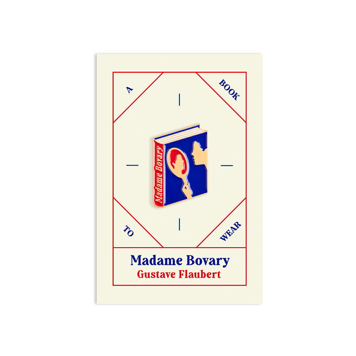 Madame Bovary by Gustave Flaubert Book Pin