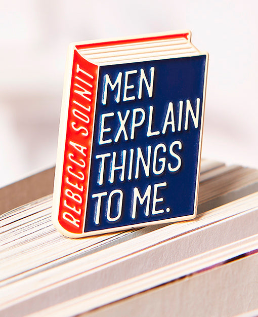 Rebecca Solnit Book Pin