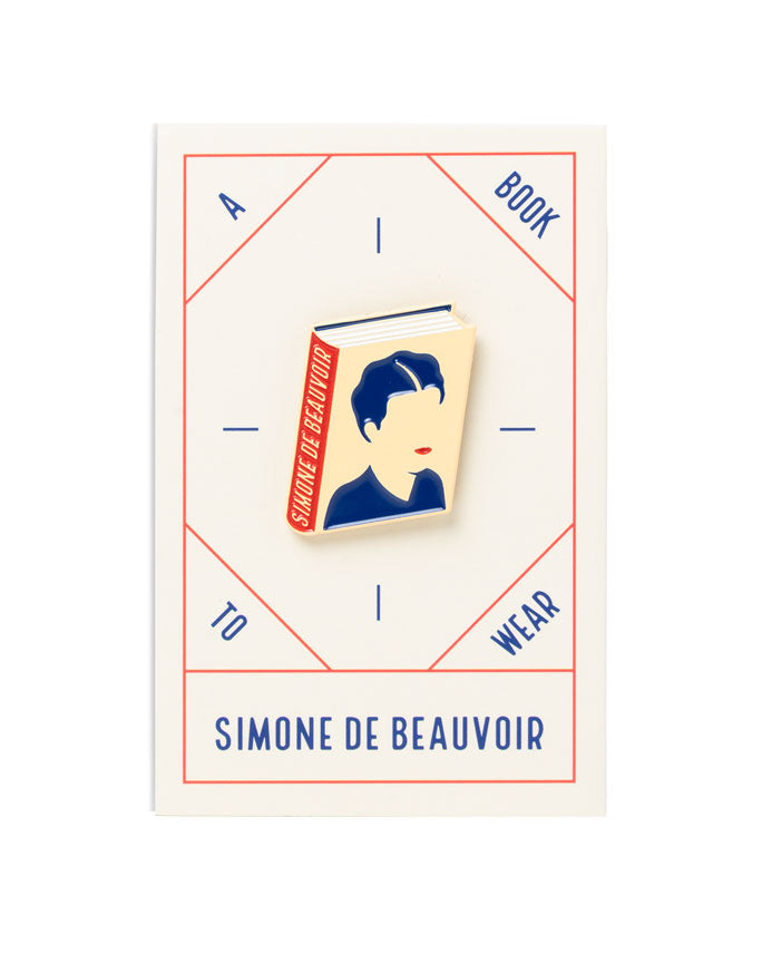 Simone de Beauvoir Enamel Pin
