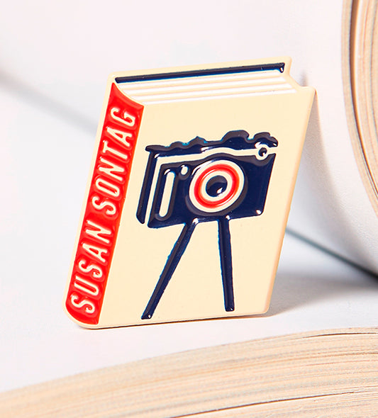Susan Sontag Book Pin
