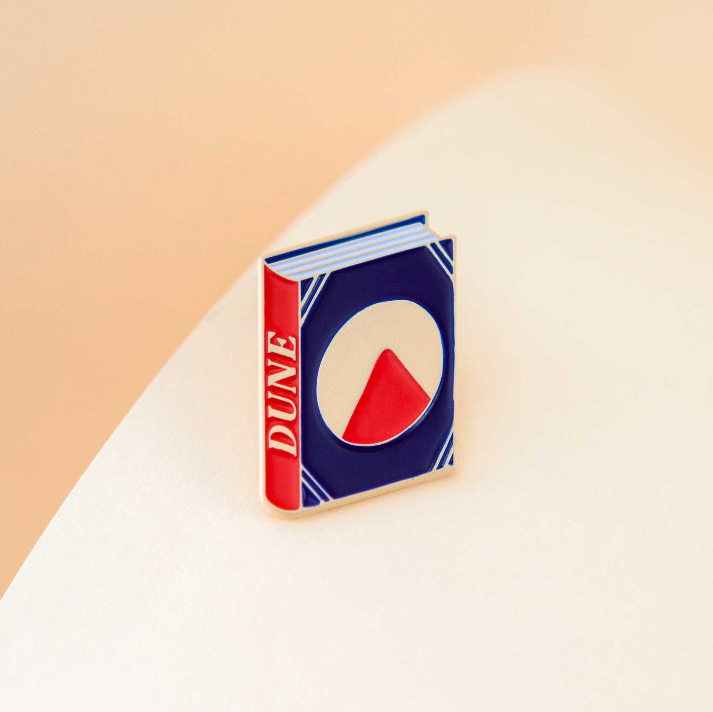 Dune Book by Frank Herbert Enamel Pin by Judy Kaufmann