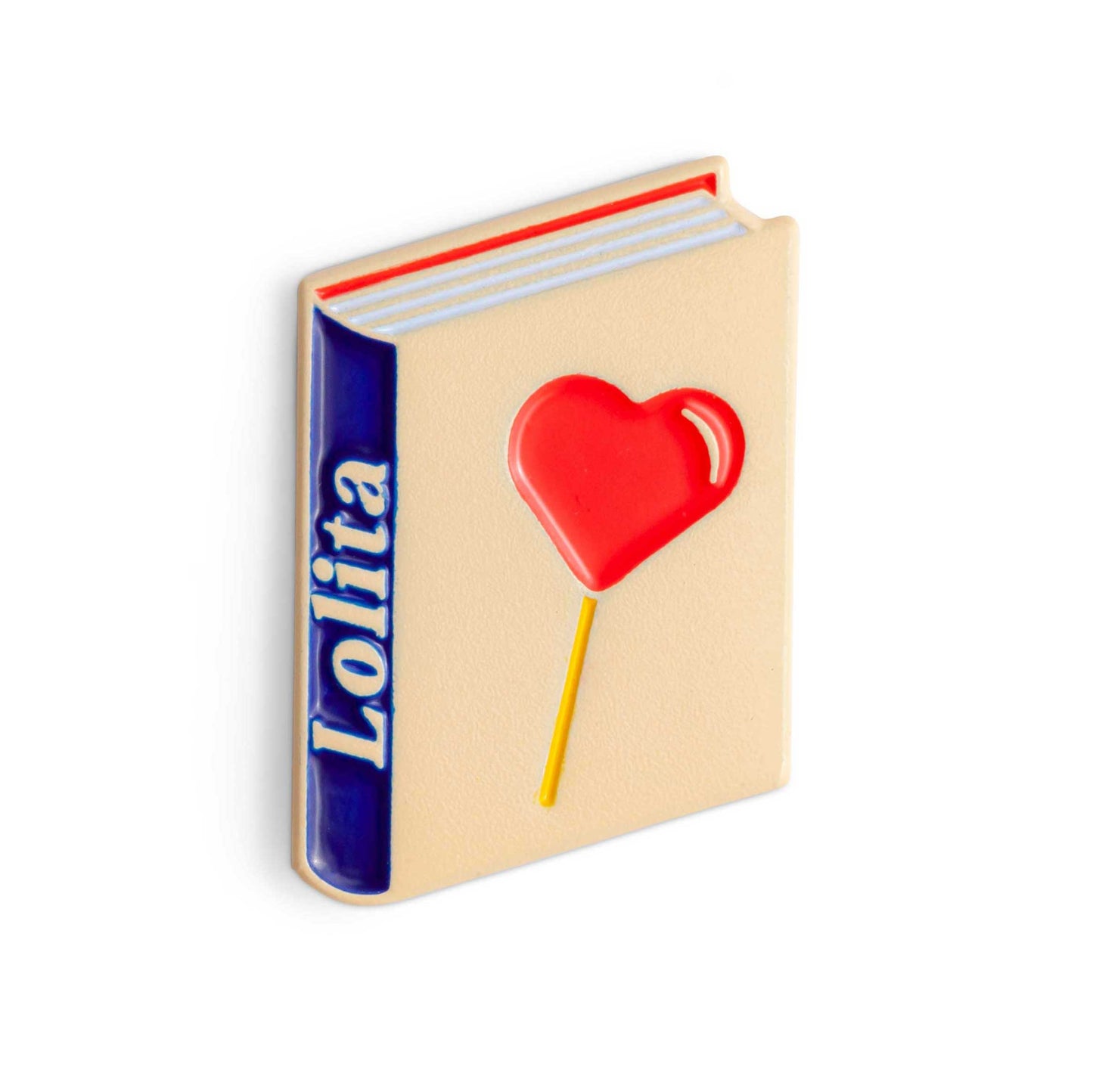 Lolita Book by Vladimir Nabokov Enamel Pin by Judy Kaufmann