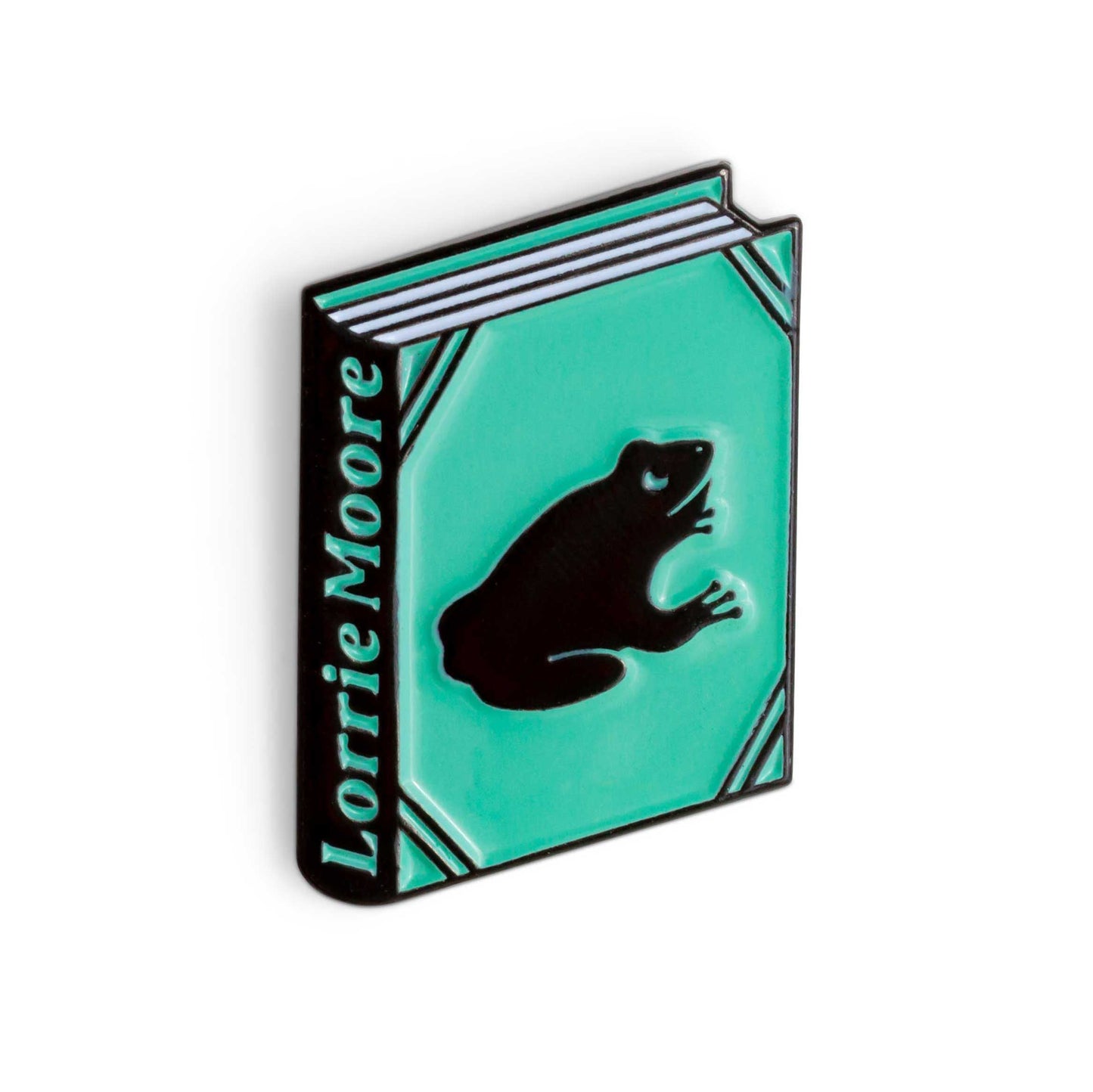 Who Will Run the Frog Hospital? Book by Lorrie Moore Enamel Pin by Judy Kaufmann
