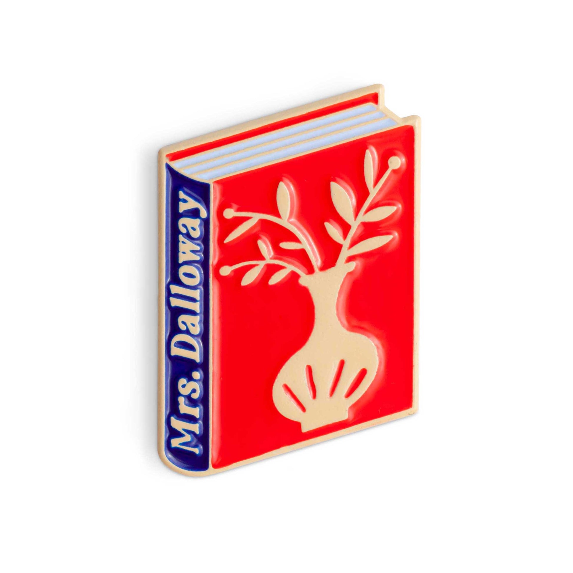 Mrs. Dalloway Book by Virginia Woolf Enamel Pin by Judykaufmann