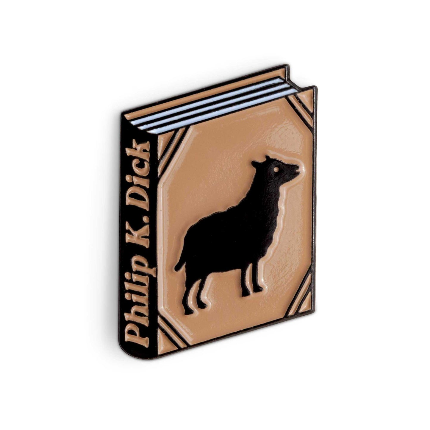 Do Androids Dream of Electric Sheep? Book by Philip K. Dick Enamel Pin by Judy Kaufmann