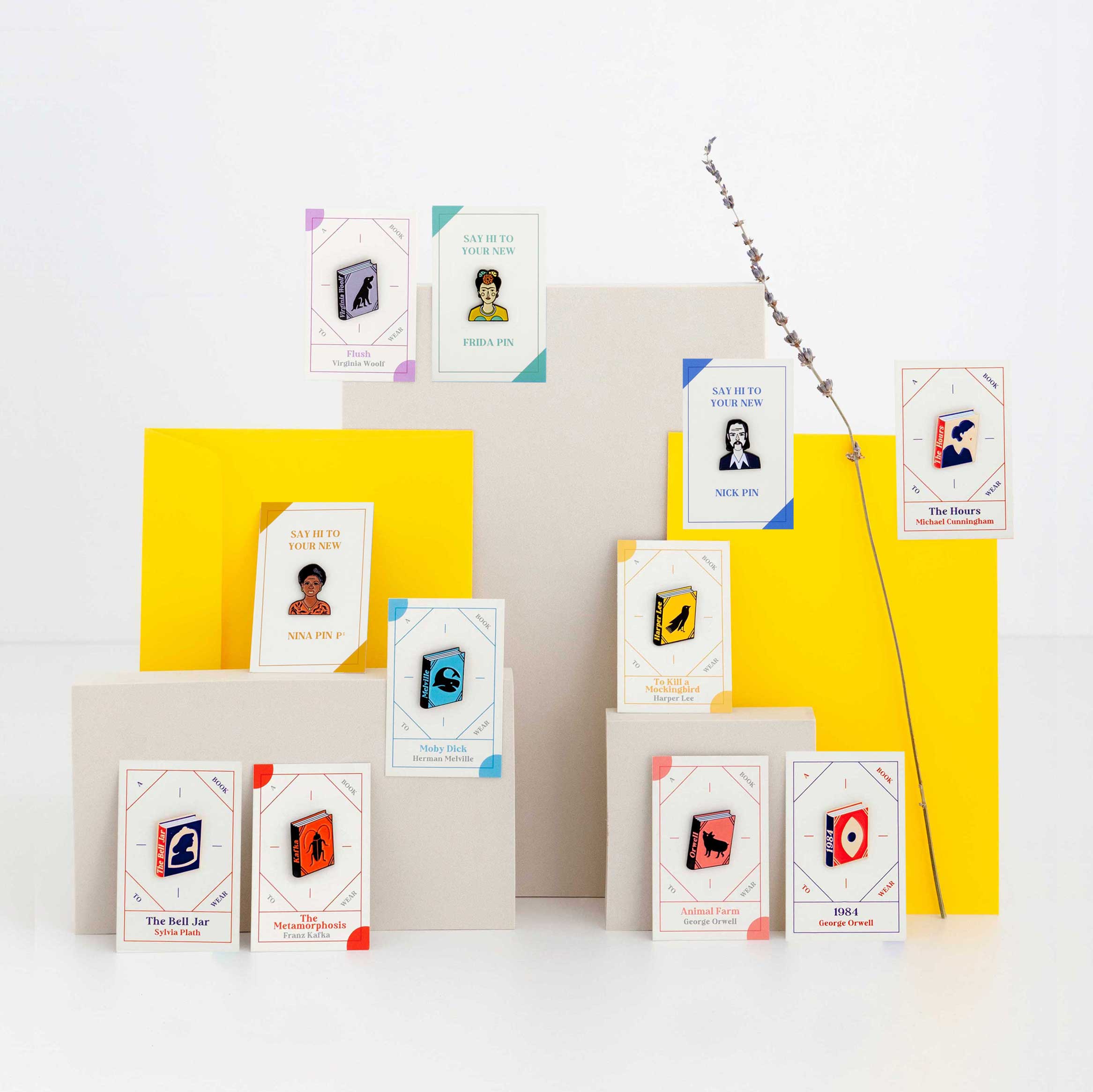 Books Book Pins and Icon Pins for Bookshops Worldwide – Pins by Judy ...