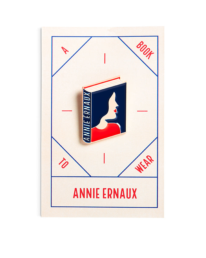 Annie Ernaux Enamel Pin