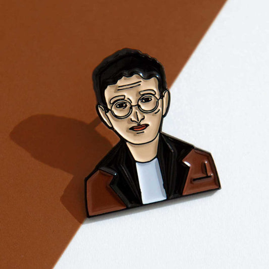 Bolaño Icon Pin