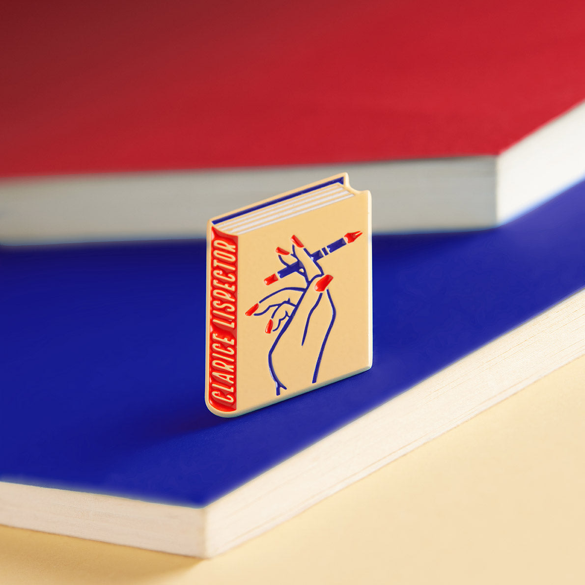 Clarice Lispector Book Pin