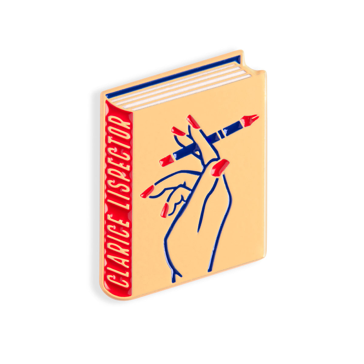 Clarice Lispector Book Pin