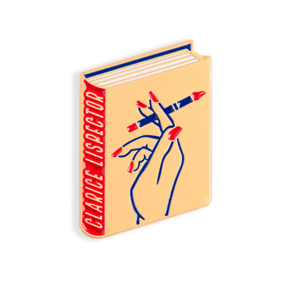 Clarice Lispector Book Pin
