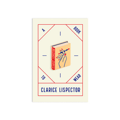 Clarice Lispector Book Pin