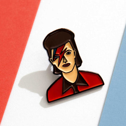 David Bowie Pin Product for bookshops