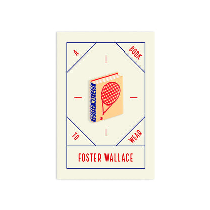 David Foster Wallace Book Pin