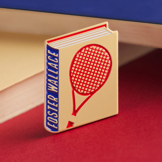B2B- David Foster Wallace Book Pin