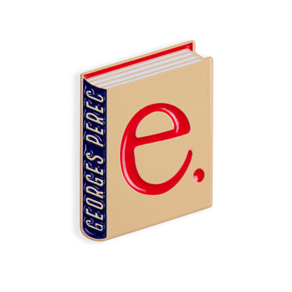Georges Perec Book Pin