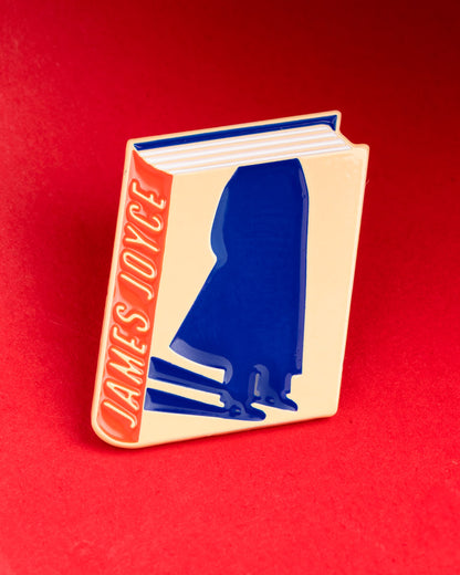 James Joyce Enamel Pin