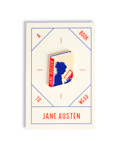 Jane Austen Enamel Pin