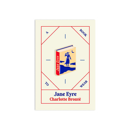 Jane Eyre by Charlotte Brontë Book Pin