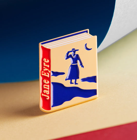 Jane Eyre by Charlotte Brontë Book Pin