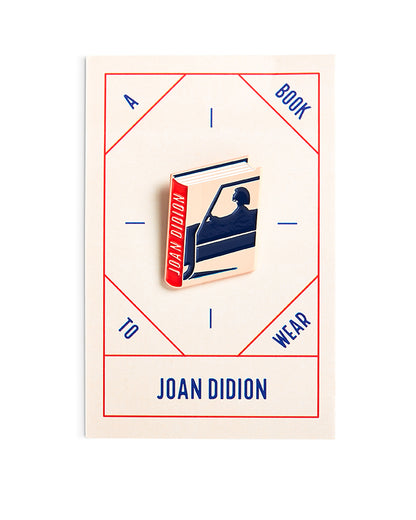 Joan Didion Enamel Pin