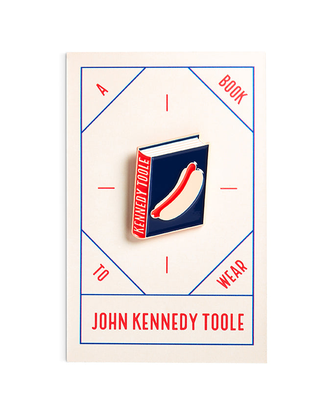 John Kennedy Toole Enamel Pin