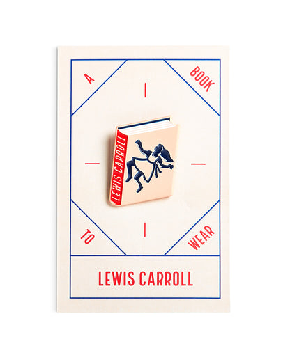 Lewis Carroll Enamel Pin