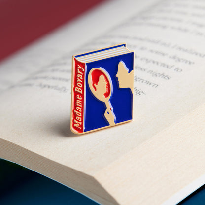 Madame Bovary by Gustave Flaubert Book Pin