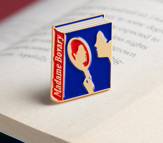 B2B - Madame Bovary by Gustave Flaubert Book Pin
