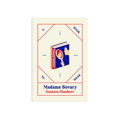 Madame Bovary by Gustave Flaubert Book Pin
