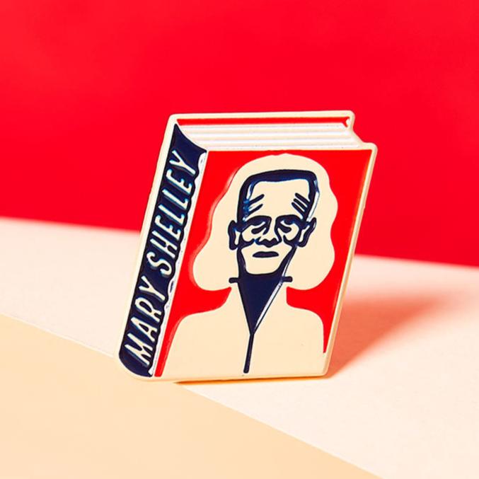 B2B - Mary Shelley Book Pin