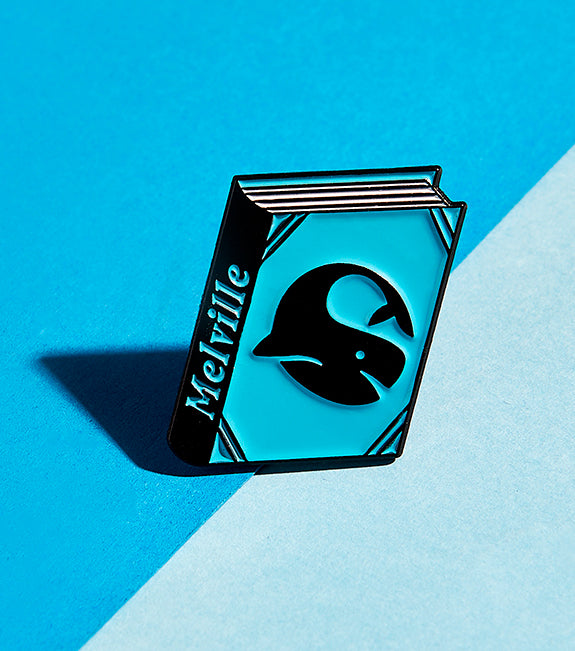 Moby Dick Book Pin by Herman Melville