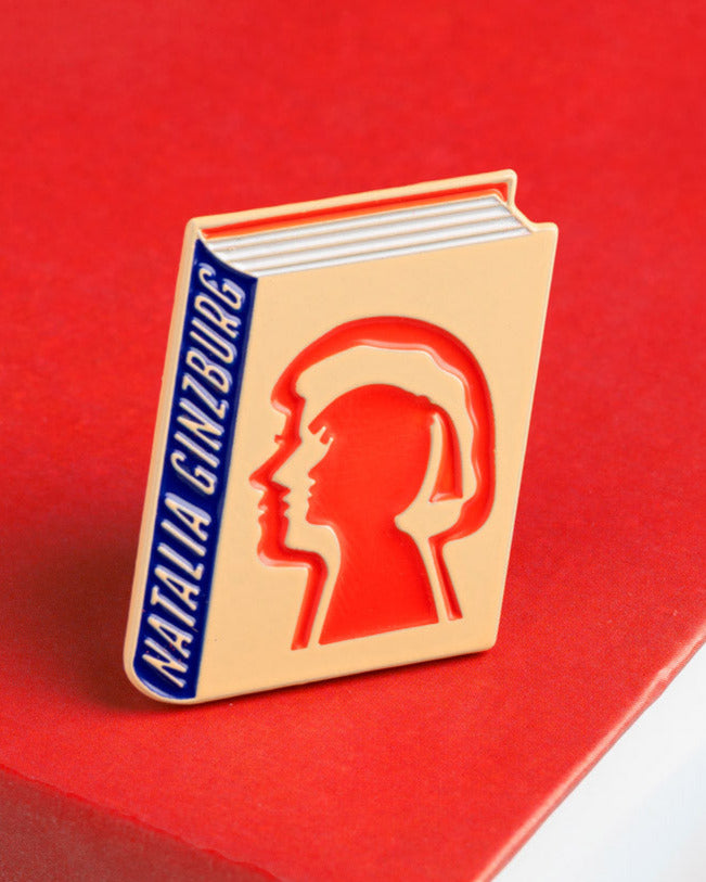Natalia Ginzburg Enamel Pin