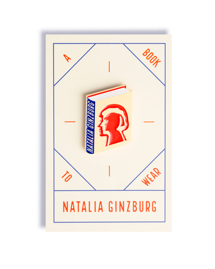 Natalia Ginzburg Enamel Pin