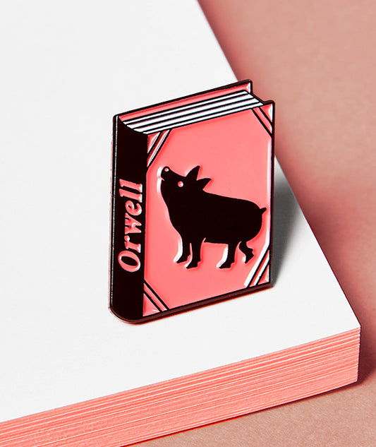 Animal Farm Book Pin by George Orwell