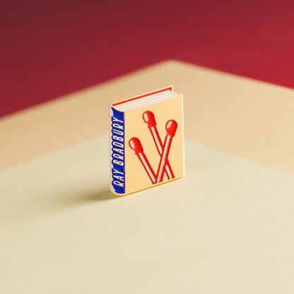 Ray Bradbury Book Pin