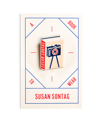 Susan Sontag Enamel Pin