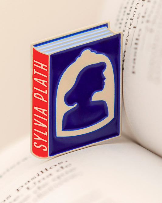 Sylvia Plath Enamel Pin