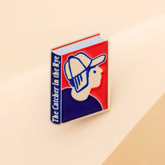 The Catcher in the Rye Book Pin by J. D. Salinger