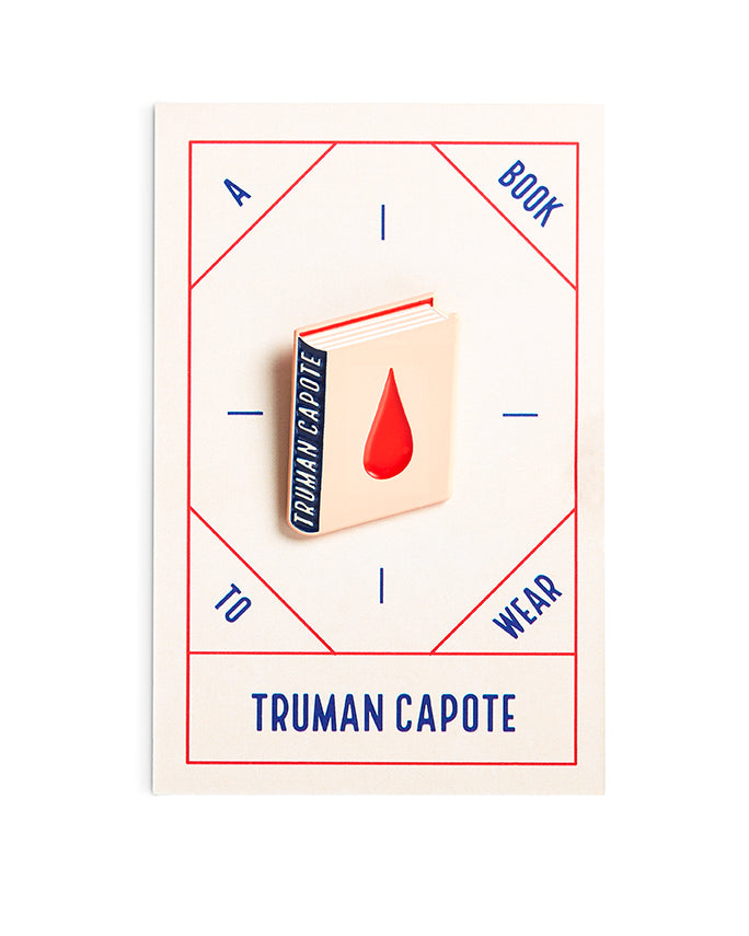 Truman Capote Enamel Pin